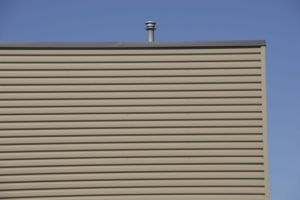 Commercial Building with Metal Roofing