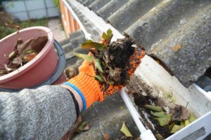 Spring Cleaning Gutters